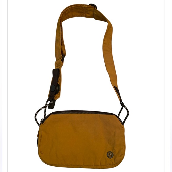 Lululemon Pop it Off Crossbody Bag Mustard - Picture 1 of 6